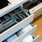 Stapi5010 I Wohlfuehlen Mit Kindern - Parken, Spielen, Wellness - Zentral Gelegen Fuer Bis Zu 5 Gaeste - Mit 2 Schlafzimmern Und Badewanne Appartement Bielefeld
